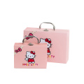 Pink Lovely Paper Suitcase Rigid Cardboard Storage Box